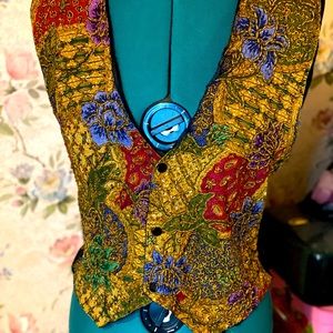 Vintage beaded vest.